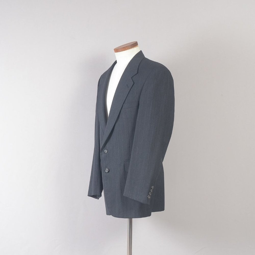 Evan Picone Men's Coat Blazer Black 100% Wool 42R